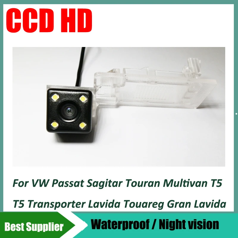 CCD Автомобильная камера заднего вида для VOLKSWAGEN VW Passat Sagitar Touran Multivan T5 Transporter