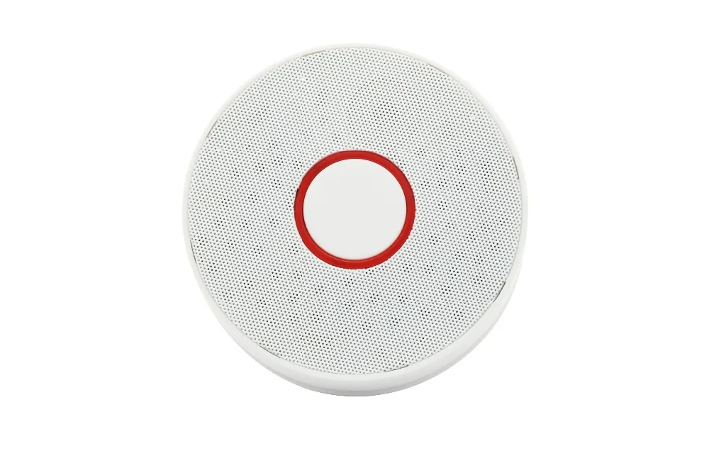 Встроенный литиевый аккумулятор независимый детектор дыма пожарная