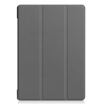 Корпус протектор для lenovo Tab P10 крышка TB-X705L чехол X705 Стенд защиты lenovo TabP10 свет Вес супер тонкий мешок - Цвет: Серый
