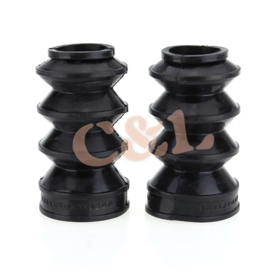 39 мм передняя вилка резиновый Gator Гетры Сапоги Чехлы подходят для Harley XL883 Sporster