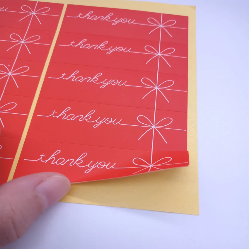 150 шт./лот бумажная наклейка серии thank you декоративная клейкая Подарочная на День