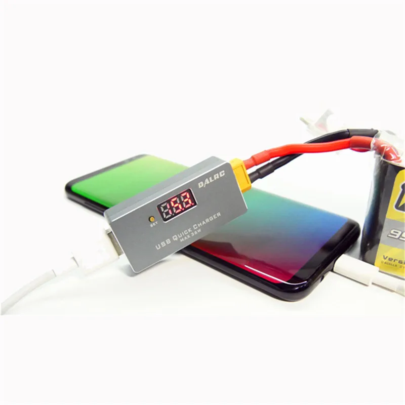 Быстрое зарядное устройство DALRC USB 36 W с поддержкой QC3.0/FCP/PE2.0 для RC батареи Re charger ble |