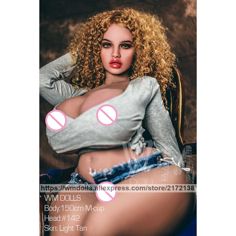 WMDOLL 150 см M чашка реальный размер полностью силиконовые секс куклы из ТПЭ