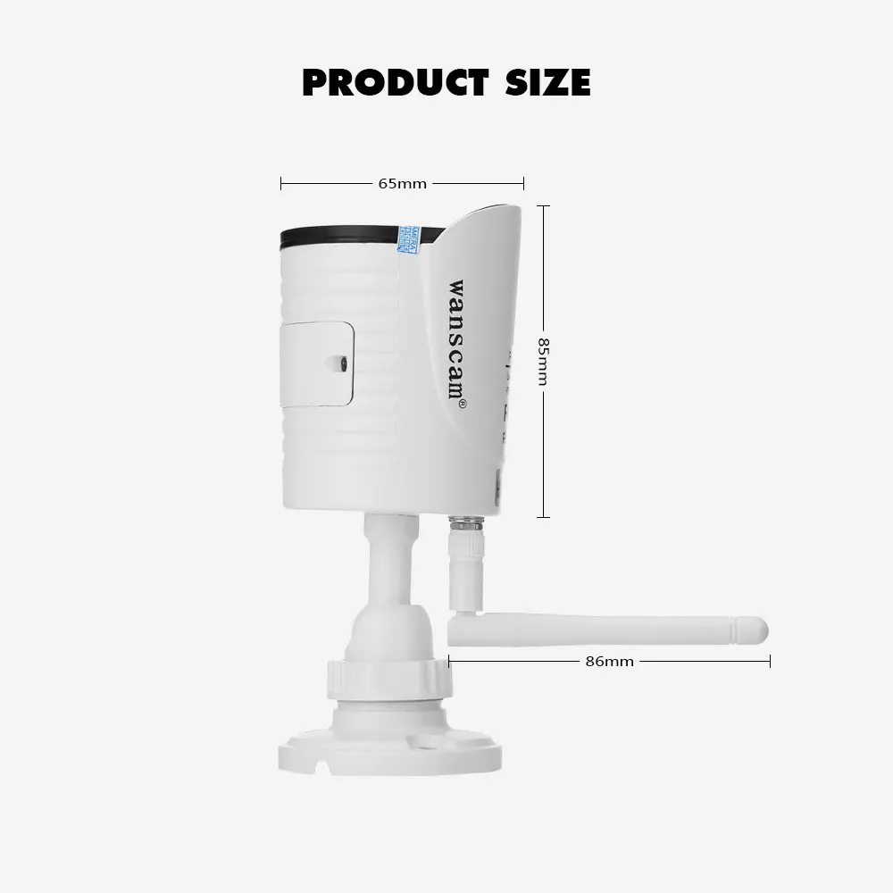 Новые Wanscam HW0022 1080 P 2MP Открытый IP Камера Wi-Fi IP66 Водонепроницаемый Ночное видение P2P