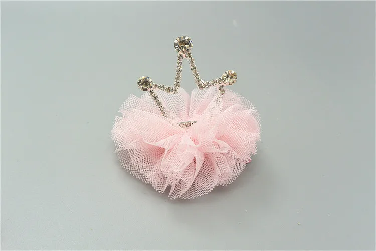 1 шт. модные милые девушки корона принцесса зажим для волос кружева Rhineston блестящая Звезда повязка на голову шпильки Заколки головные уборы аксессуары для волос - Цвет: 11
