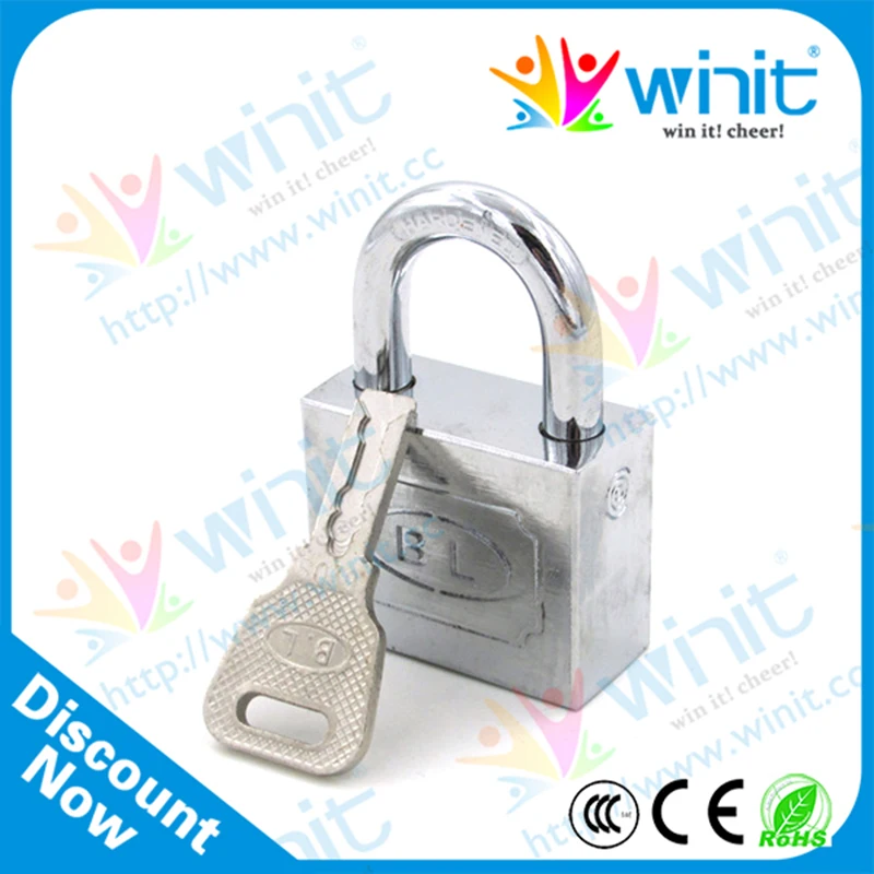 S образный крепкий замок безопасности для мини замка ключей аркадная игровая