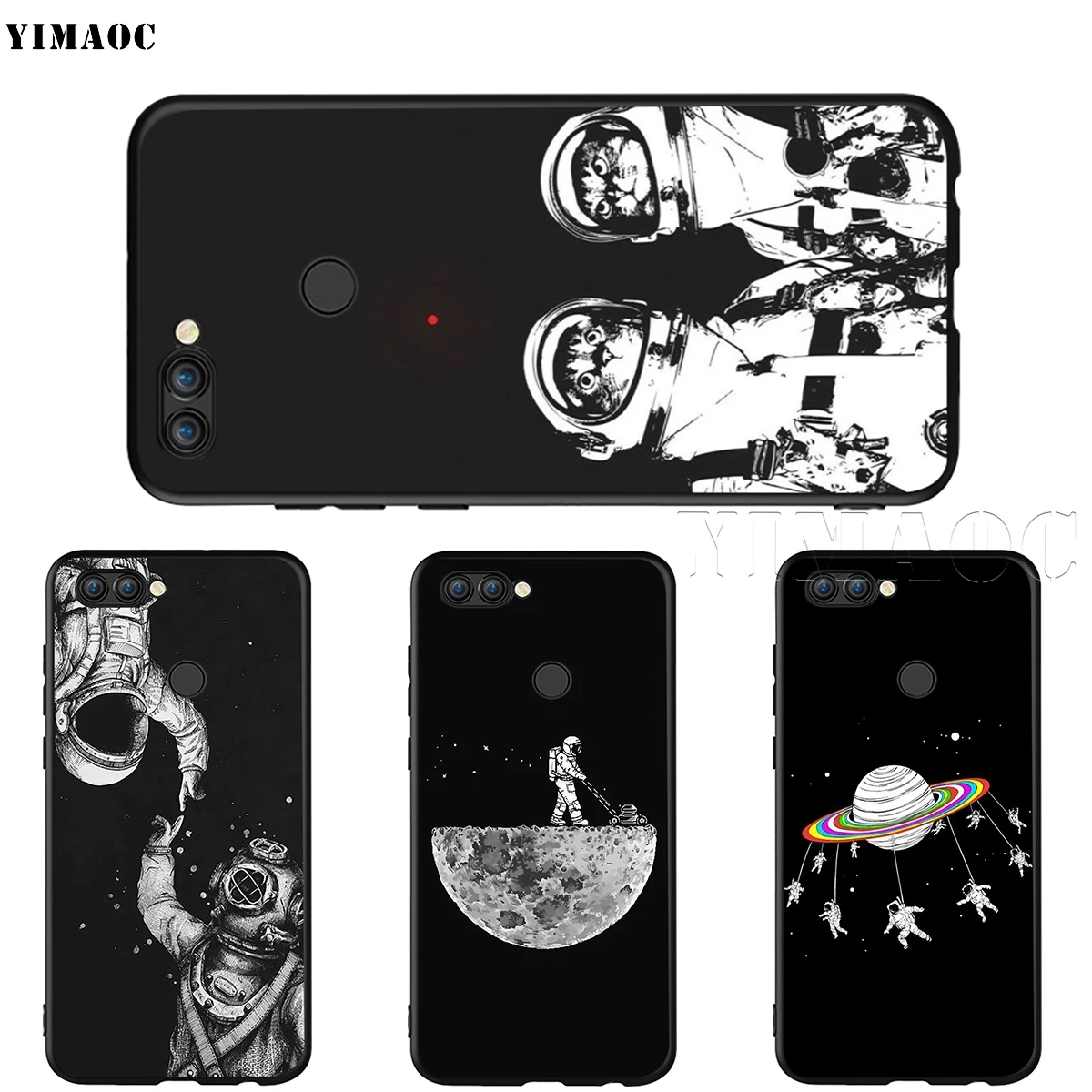 Силиконовый чехол для huawei mate 10 P8 P9 P10 P20 Lite Pro P Y7 Y9 Smart Mini