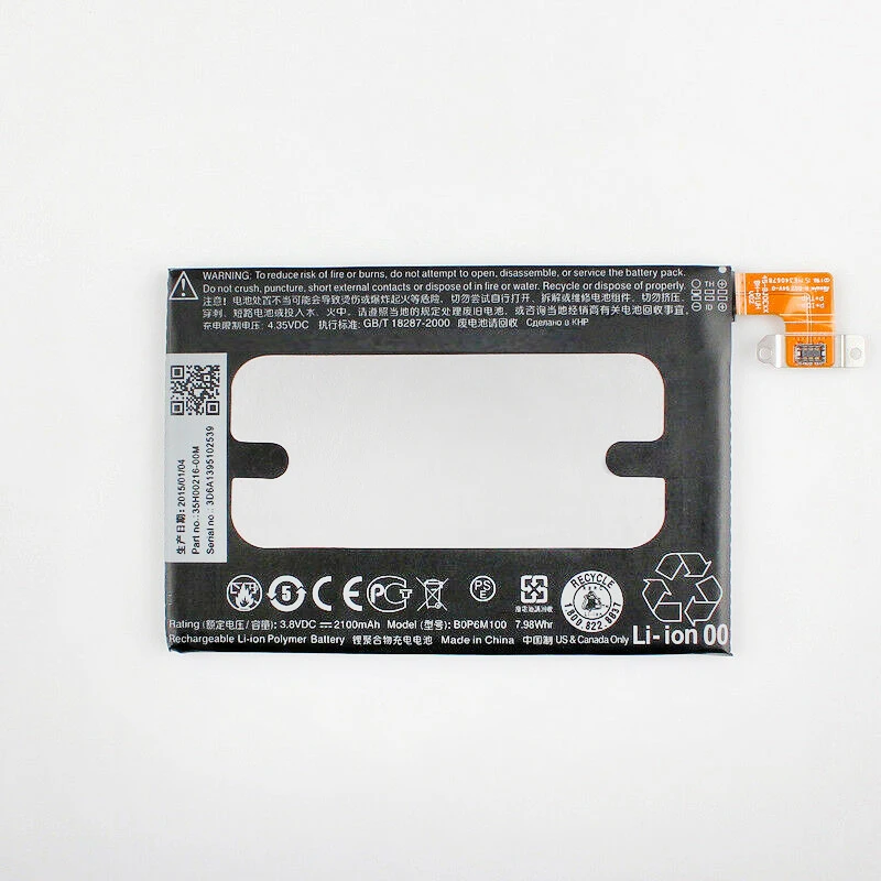 2100mAh BOP6M100 аккумулятор для htc One Mini 2 M8 mini M5 + набор инструментов|Аккумуляторы