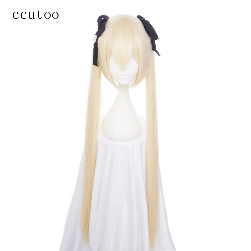 Ccutoo Yosuganosora Kasugano Sora, парик для косплея, 100 см, блонд, синтетические волосы, костюм, парик, Термостойкое волокно