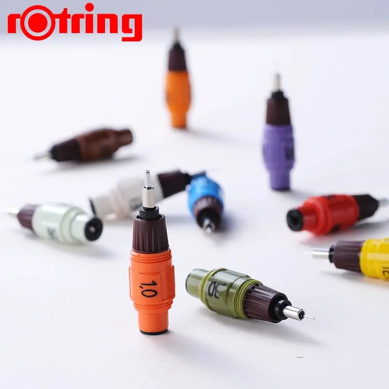 Замена изографа Rotring наконечник 0,2/0,25/0,3/0,35/0,4/0,5/0,6/0,7/0,8/1,0/0,1/0,13/0,18 мм на выбор 1 шт./лот