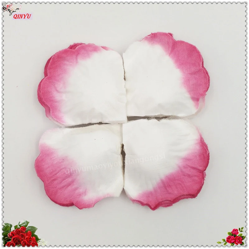 1000pcs 4.5*4.5cm Lifelike Artificial Silk Red Rose Petals Decorations for Wedding Party Marriage bed decoration 7Z SH012-1000 | Дом и сад