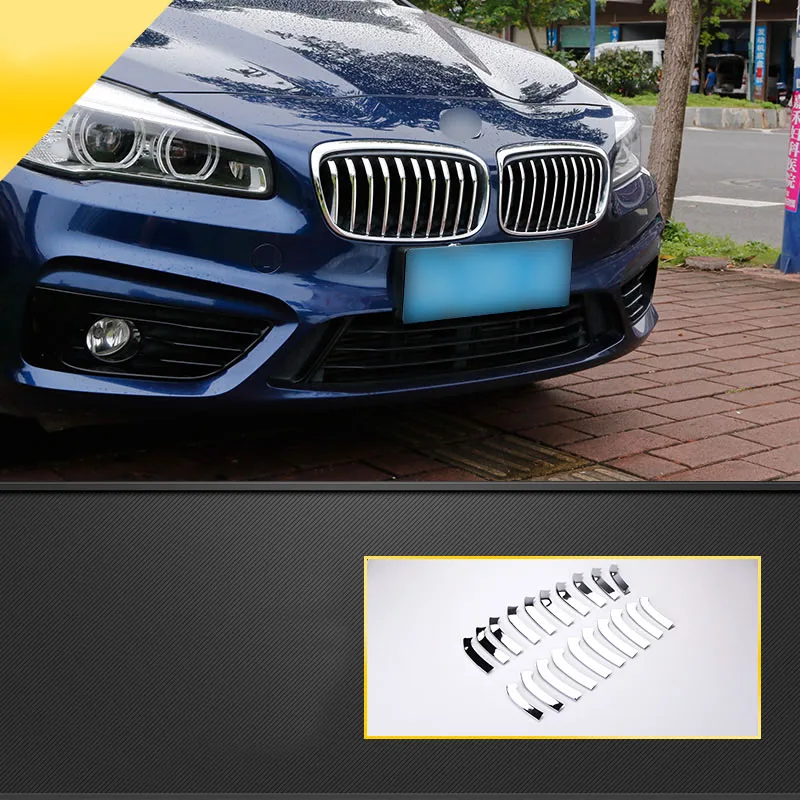 Lsrtw2017 из нержавеющей стали бамперная решетка чистая планки для bmw 2 серии active Tourer