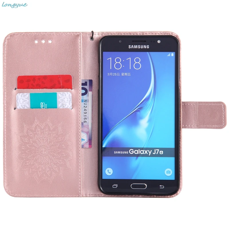 Флип чехол для Samsung Galaxy A3 J1 2016 A5 2017 искусственная кожа + Чехол кошелек J3 J7 J5