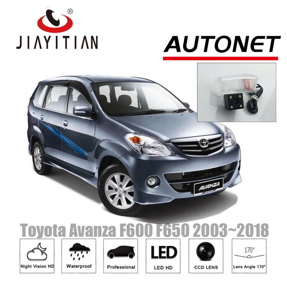 Задняя камера jiayitian для Toyota Avanza F600 F650 2003 ~ 2019 CCD ночного видения задняя камера|night