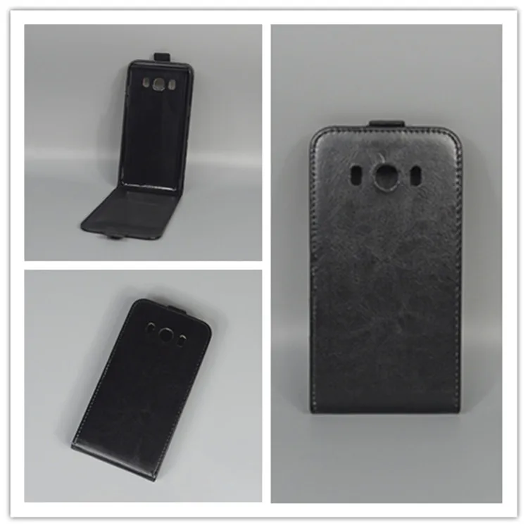 Вертикальный флип-чехол с откидной крышкой и для Samsung Galaxy J510F J510 J5 2016 кожаный чехол