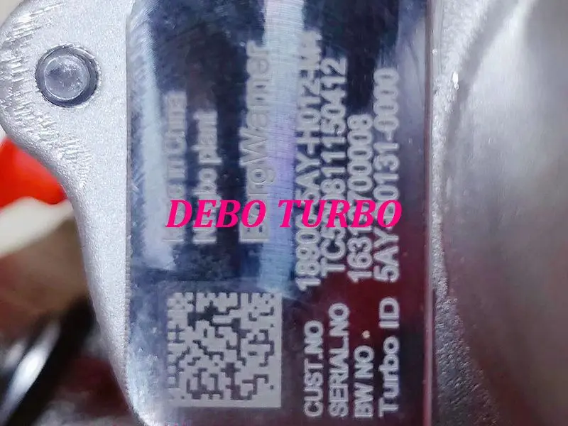 Новый оригинальный Турбокомпрессор B01 16319700008 18900-5AY-H012-M4 Turbo для HONDA CIVIC 10 CRIDER P10A1 1 0 T