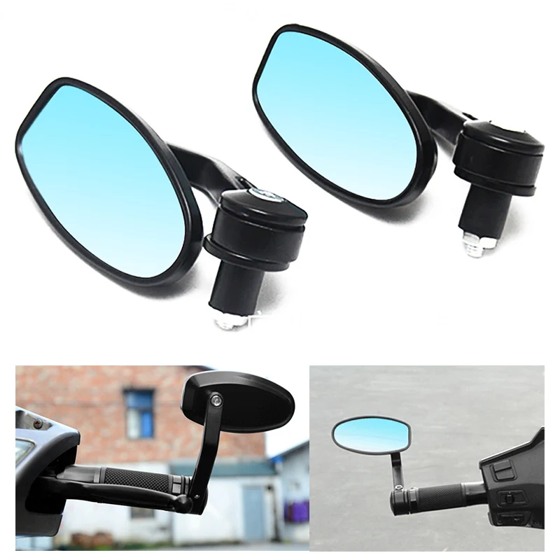 Мотоциклетное зеркало заднего вида ручка 22 мм для YAMAHA R1 R6 MT07 MT09 KAWASAKI Z750 Z800