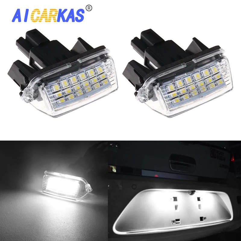 Светодиодный светильник для номерного знака AICARKAS 2 шт. 5 Вт 6000K 18 SMD Toyota Camry 2012 2015