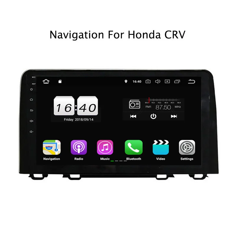 9 &quot2G ram 16G rom Android 8 1 автомобильный DVD мультимедийный плеер для Honda CRV 2017 gps навигация радио стерео