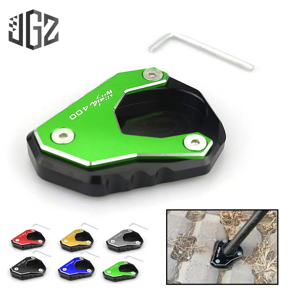 Мотоцикл CNC алюминиевая увеличительная пластина боковая подставка увеличитель