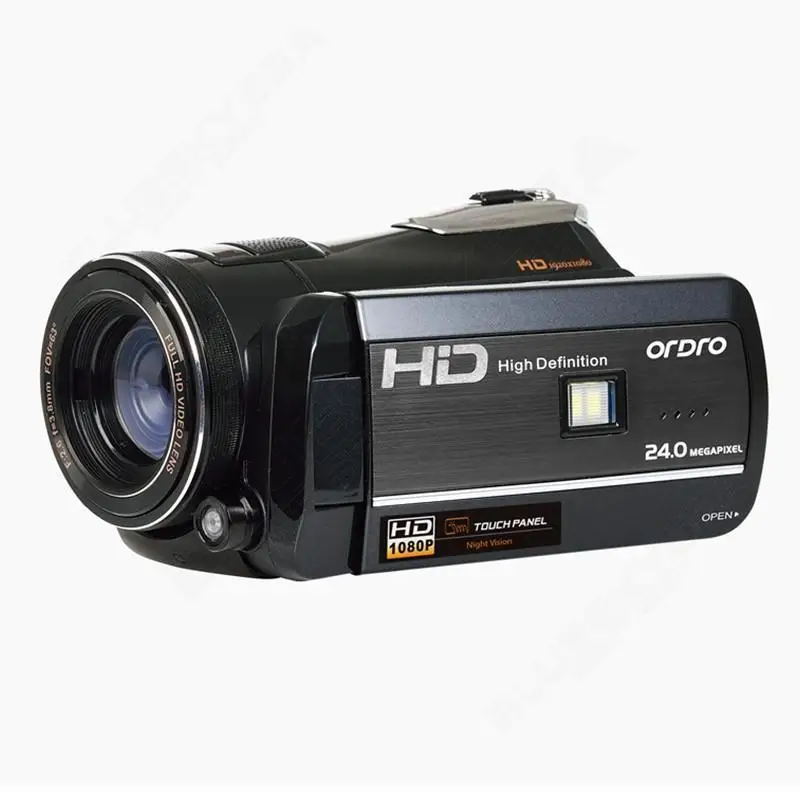 ORDRO HDV-D395 wifi Full HD 1080 P 18X3 0 &quotсенсорный ЖК-экран с высоким разрешением сенсорный
