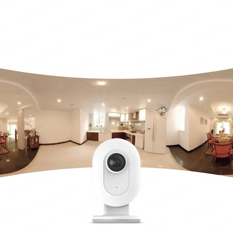 Ip камера с Wi Fi и широкоугольным объективом 360 градусов 4 МП VR видео для Android или iOS