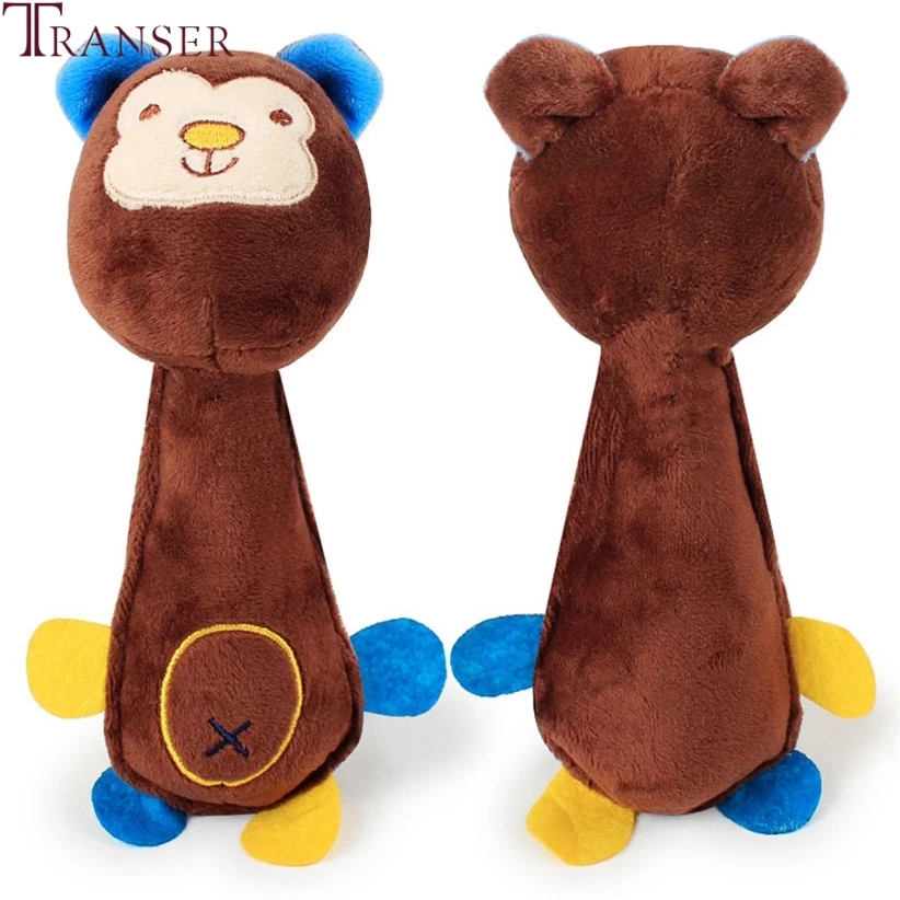 Поставка для питомцев Transer 1 шт. мягкие плюшевые Забавные игрушки с пищащим звуком
