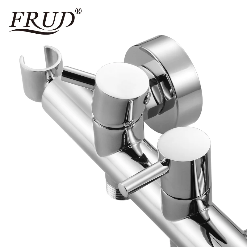 Frud биде кран хром гигиенический душ для унитаза широкораспространенные краны