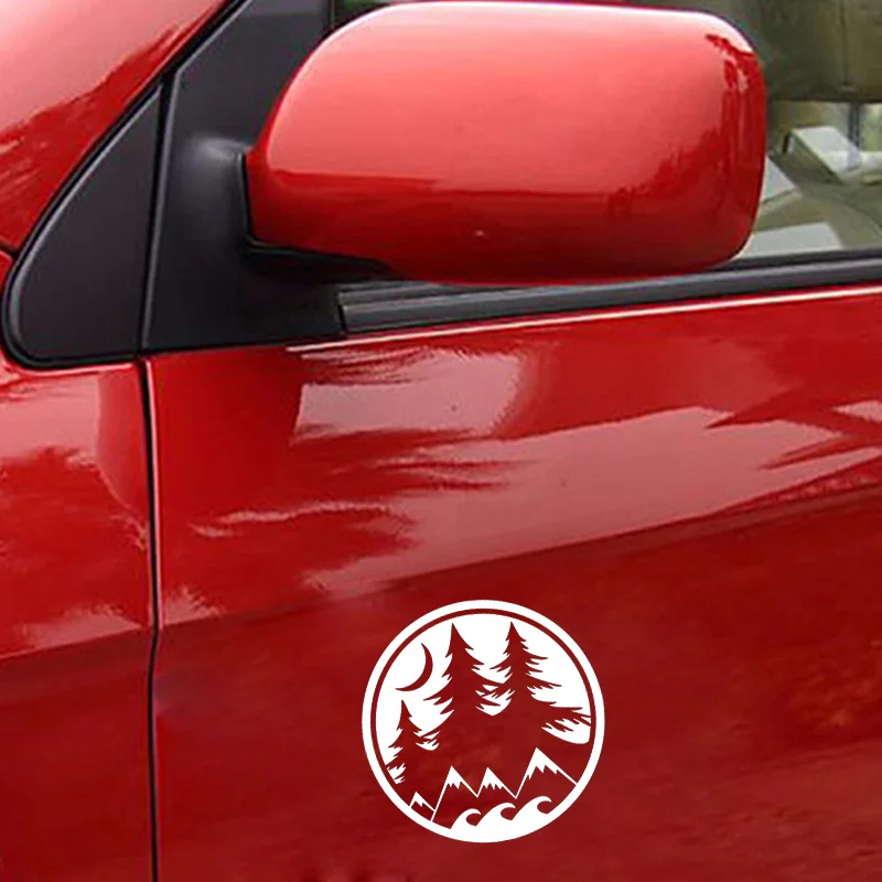 Яркая виниловая наклейка на автомобиль 15 х15 см