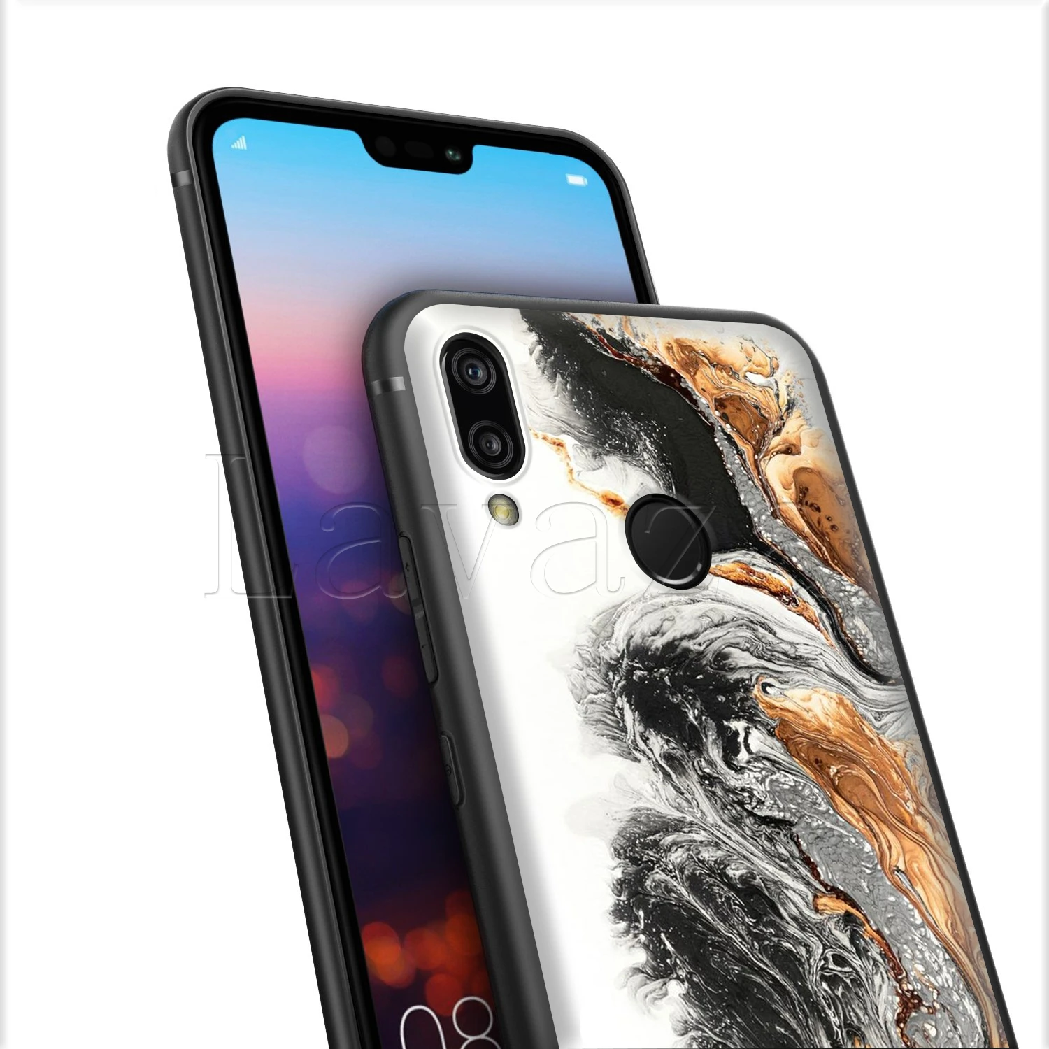 Чехол Lavaza с мраморным принтом для Honor Mate 10 20S 6A 7A 7C 7X 8A 8C 8X 9 P9 Lite Pro Y6 Y7 Y9 Prime |