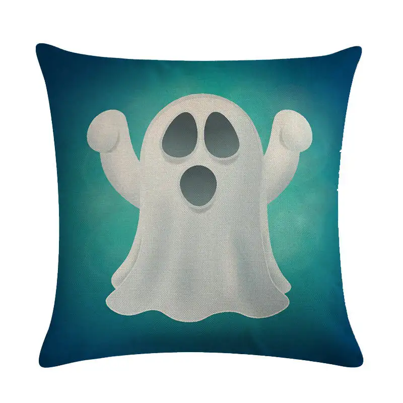 Милые чехлы на подушки с привидениями подушка Хэллоуин для европейских геймеров