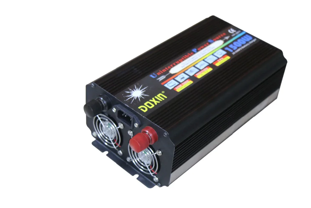 Высокое качество 1500 Вт модифицированный волновой инвертор 20A UPS DC12V/24 V к AC220V с
