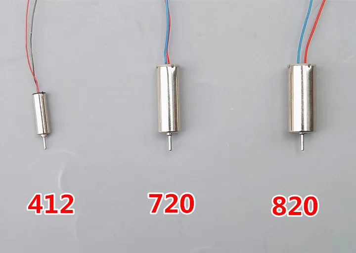20 шт. микро 412/612/720/820 матовый двигатель для радиоуправляемых игрушек закрытый Fpv