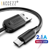 accezz usb data cable for android micro usb for samsung galaxy s6 s7 edge xiaomi redmi huawei phone charging long cable charger