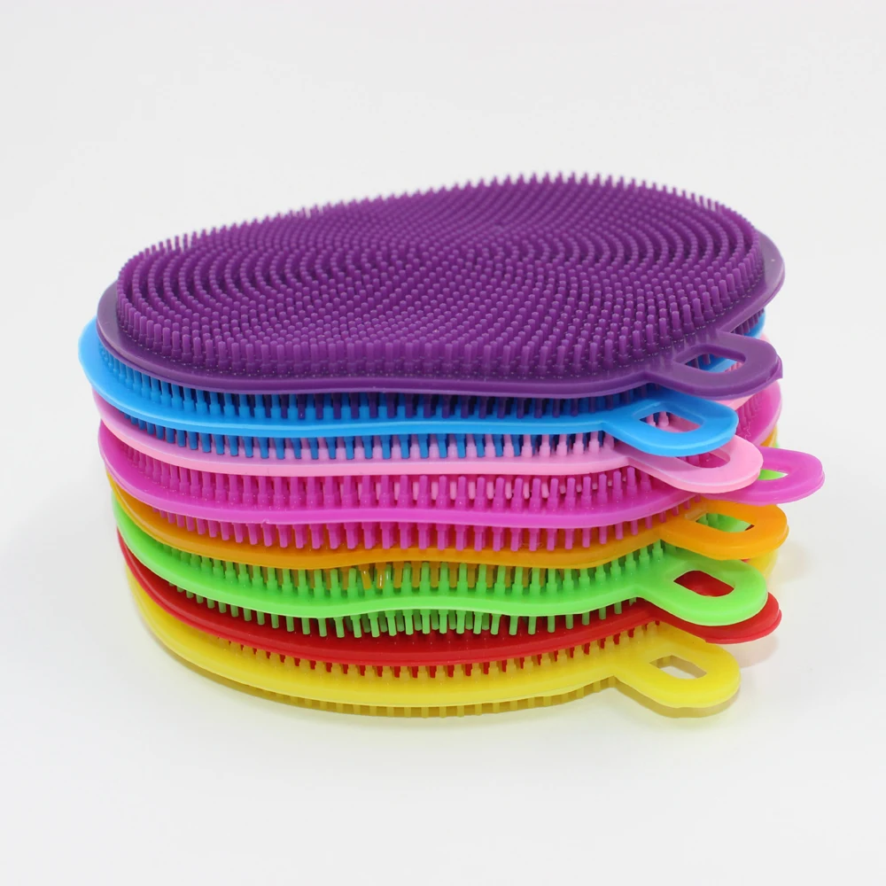 Волшебные чистящие щетки силиконовая миска для мытья посуды коврик кастрюля