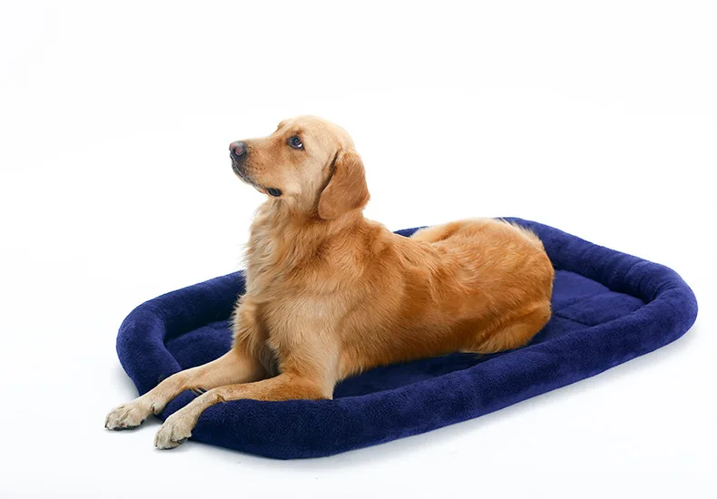 Warm winter Big extra large indoor dog pet mat House Pad sofa bed Kennel Soft Fleece Golden Retriever Dog cushion nest | Дом и сад