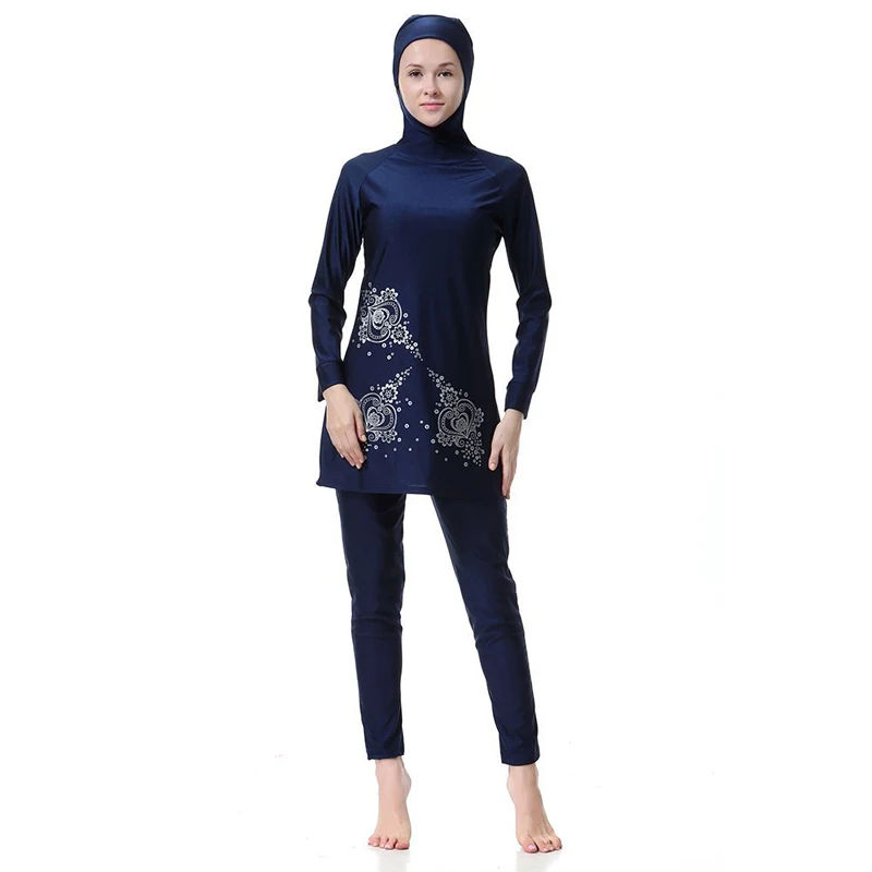 YONGSEN исламский хиджаб Burkinis одежда купальный костюм Мусульманский купальник для