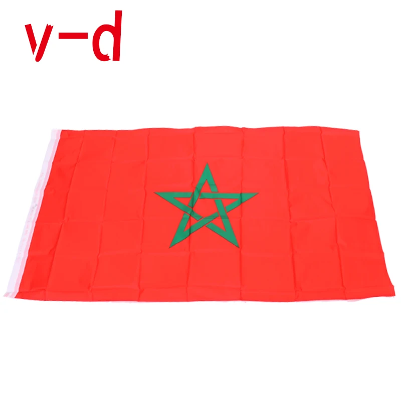 xvggdg 90x150 см флаг Марокко Подвесные Украшения Национальные Флаги марокканские украшения для дома