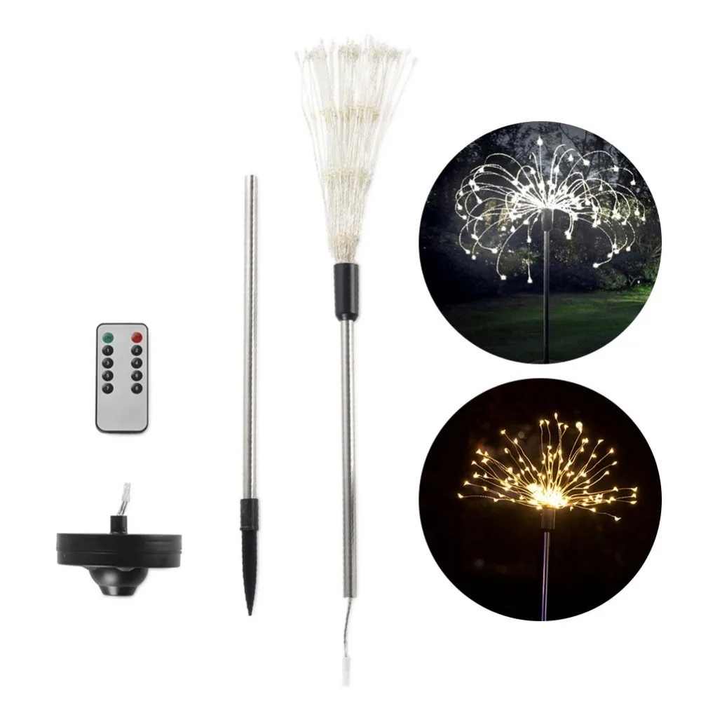 Наружная оптическая волоконная световая садовая лампа новинка солнечная