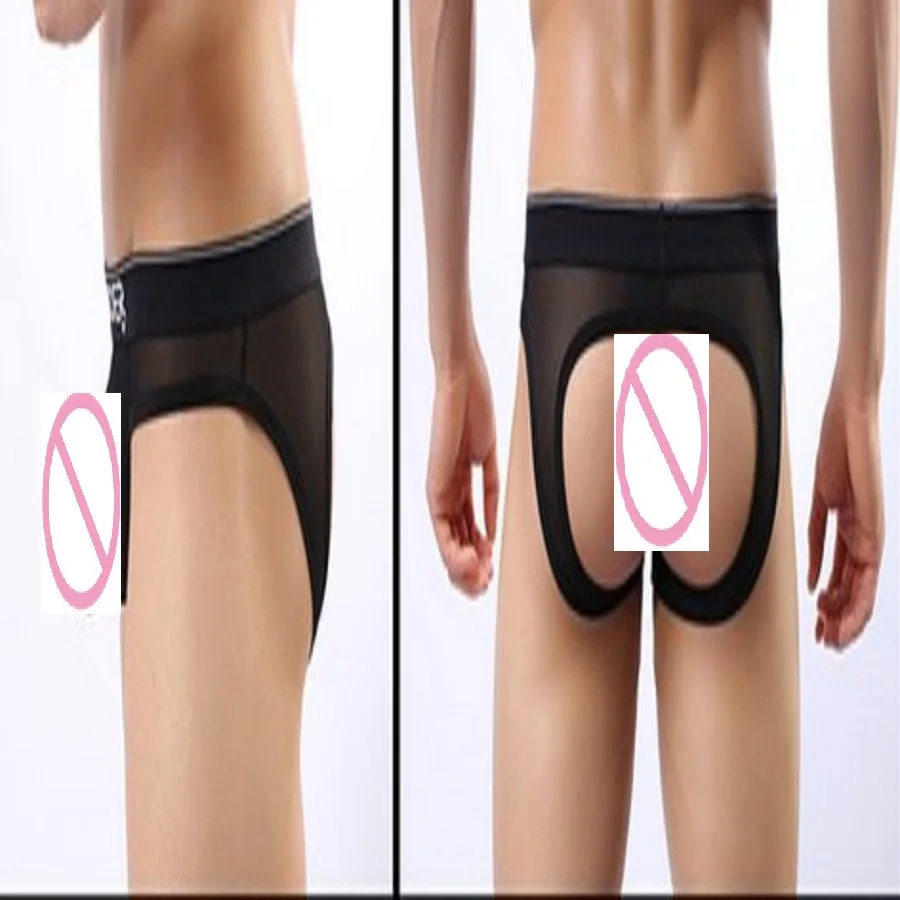 Заводская цена прозрачной сетки выпуклость сумка мужские Трусики для женщин