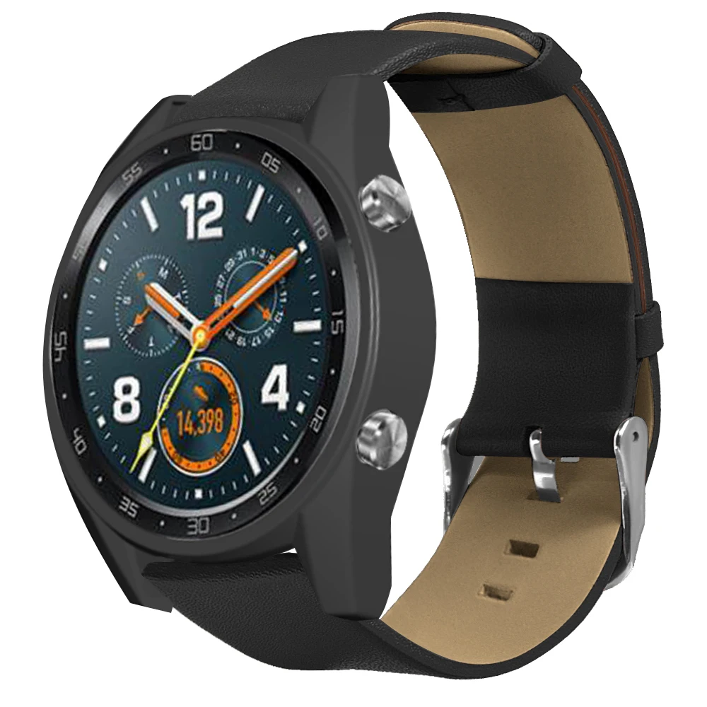 Ремешок кожаный заменяемый для Huawei Watch GT Active элегантный браслет аксессуары Honor Magic