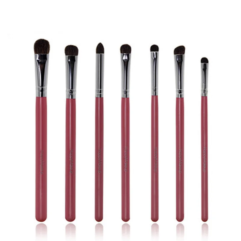 7 шт. набор кистей для глаз девочек высокое качество конский волос растушевка