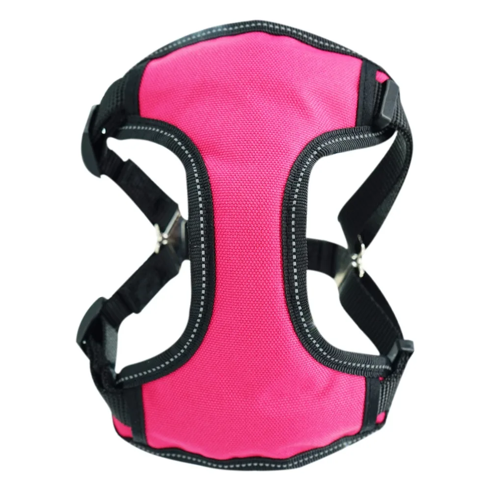 Adjustable Reflective Dog Harness Vest Breathable Mesh Fabric Padded No Pull for Small Medium Large Dogs | Дом и сад