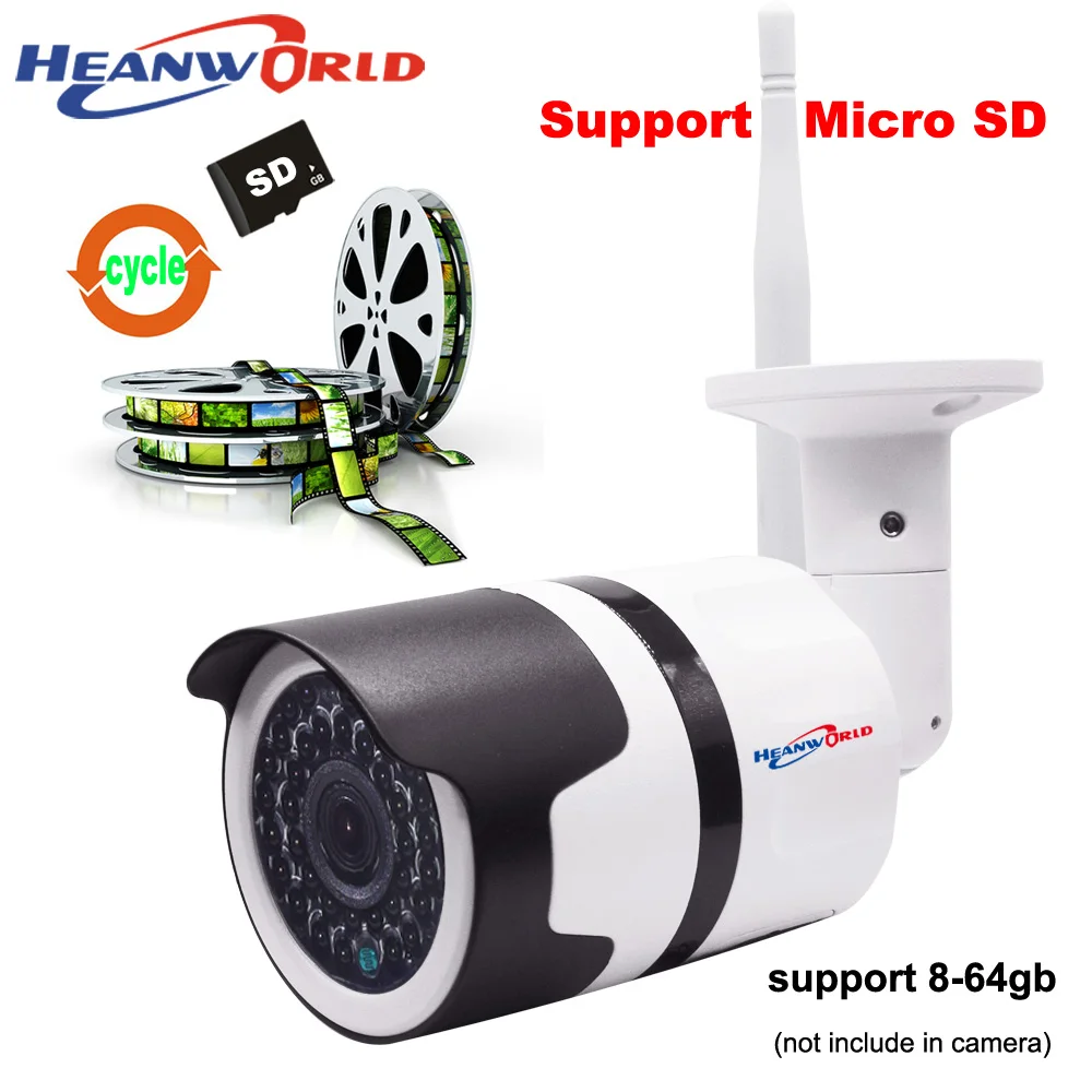 Heanworld наружная Wi Fi камера 1080P h.264 + ip full hd домашняя безопасности беспроводная