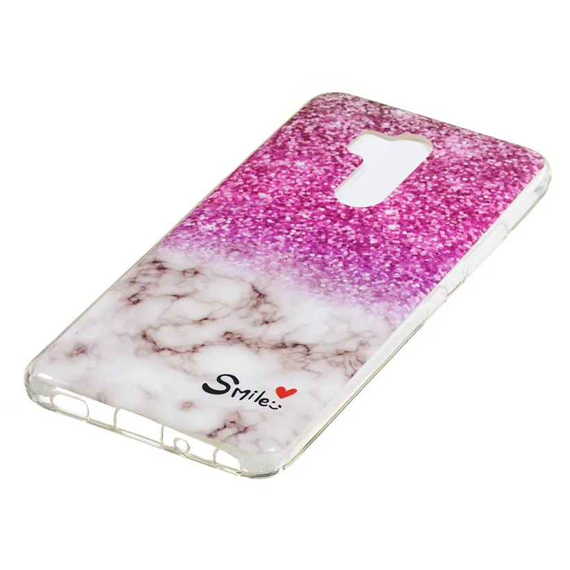 HEMASOLY Marble Case For LG G7 Silicone Luxury Pattern Soft TPU Back Cover |