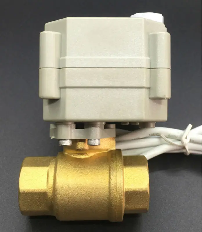 TF15-B2-B DC9V-24V DN15 клапана 3/7 Провода BSP/ДНЯО 1/2 ''латунь клапан с ручным управлением для воды Управление