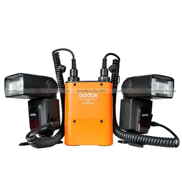 Godox PB960 оранжевый сдвоенный выход вспышки упаковка батареек для sony HVL F60M F58AM F43AM|godox