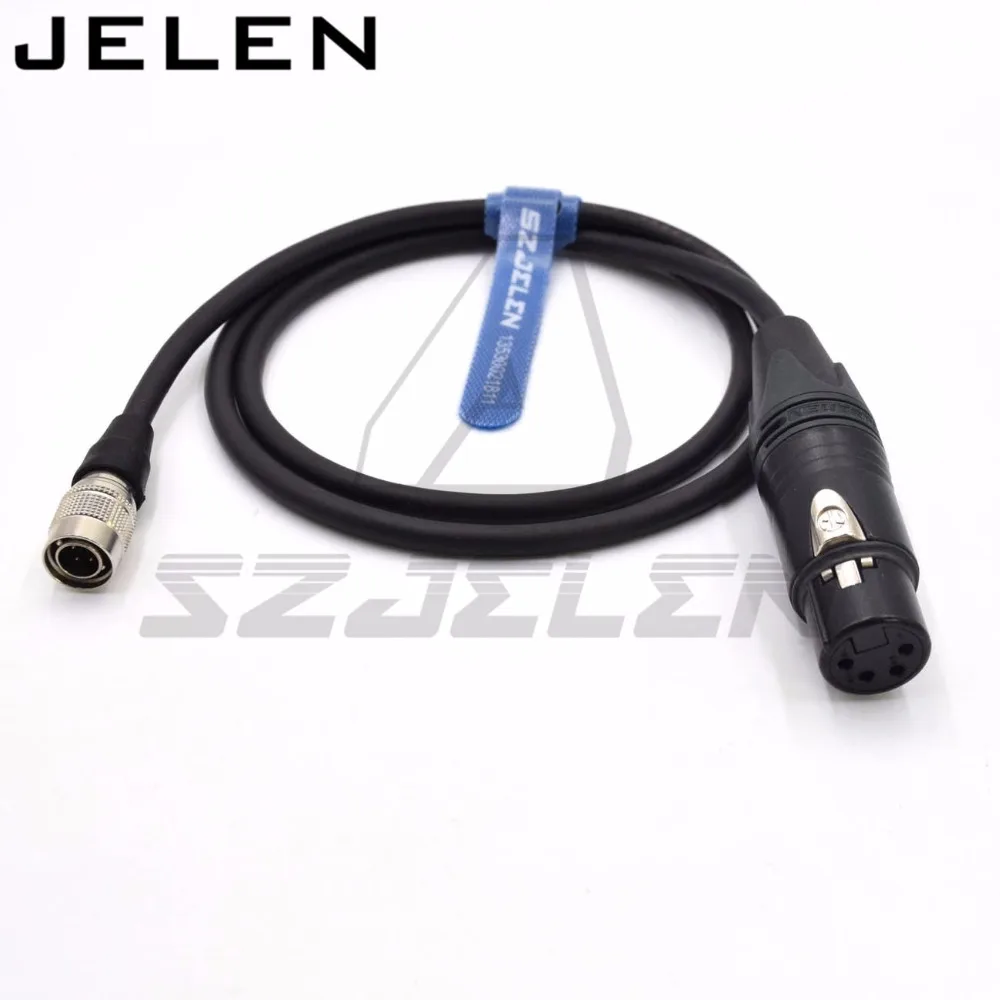 Sony/ ARRI AMIRA camera 12V power Hirose 4 pin to xlr famale|Соединители| |