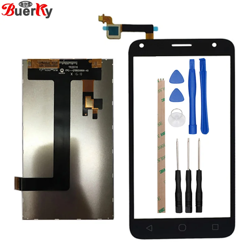 BKparts для Alcatel OneTouch Pixi 4 5 0 OT5010 5010D 5010E 5010X OT 5010 отдельный ЖК-дисплей сенсорный экран