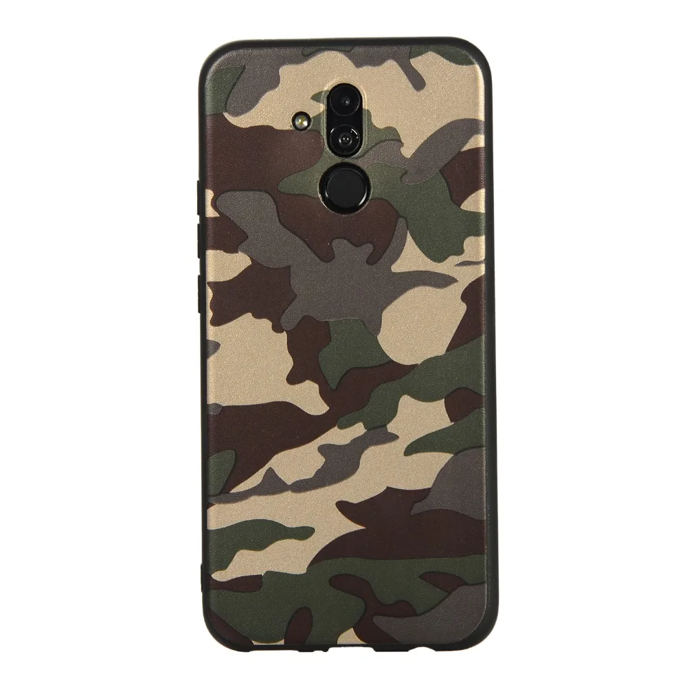 Армейская камуфляжная задняя крышка для huawei mate 20 10 Lite Pro силиконовый чехол для телефона для huawei P10 Lite P20 Pro оболочка чехол Etui осень
